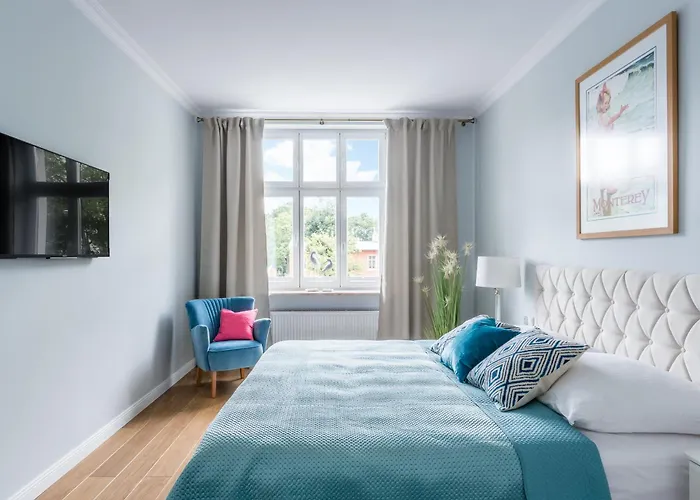 Apartment Sanhaus - Bacardi - Z 2 Balkonami, Garazem, Przy Plazy *