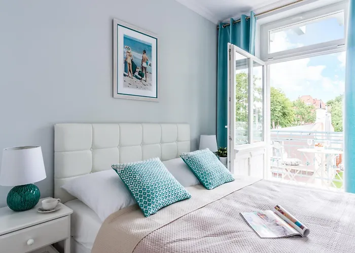 Sanhaus - Bacardi - Z 2 Balkonami, Garazem, Przy Plazy Apartment Zoppot